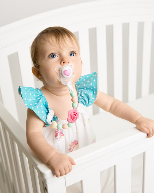Vesta Baby silicone pacifier clip set customer product review