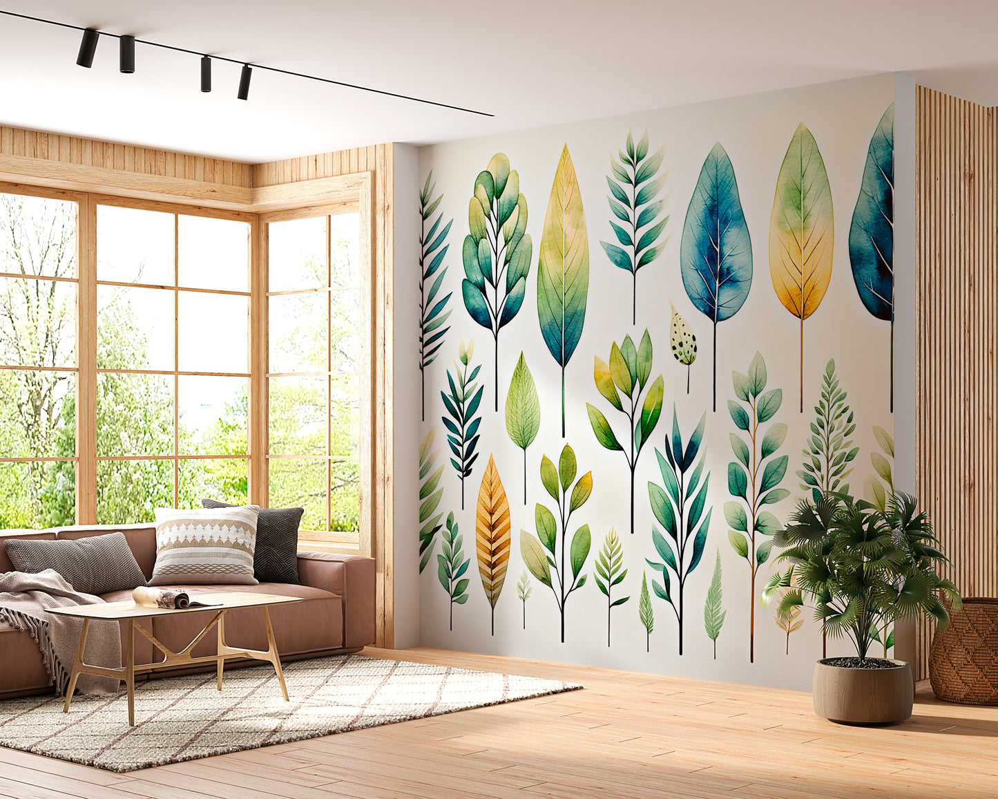 Colorful Foliage Wall Art