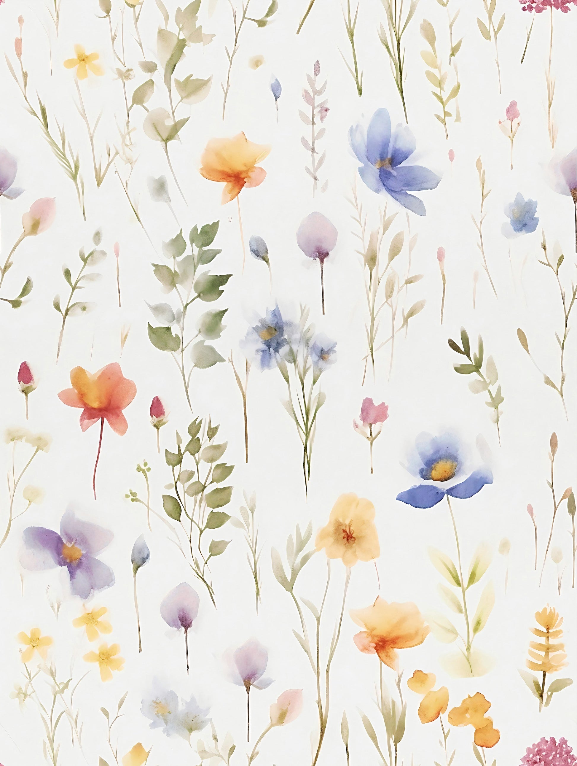 Nature-Inspired Botanical Self-Adhesive Wallpaper - Botanical Beauty