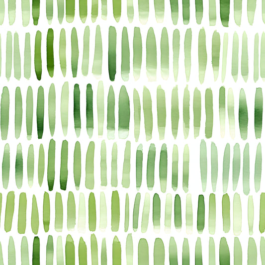 Minimalistic Temporary Brushstroke Wall Covering