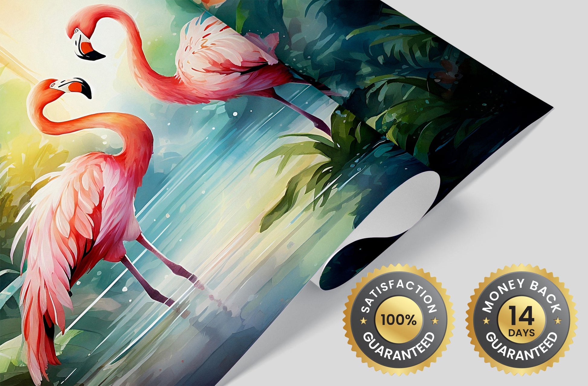 Peel and Stick Bird Mural for Easy Application