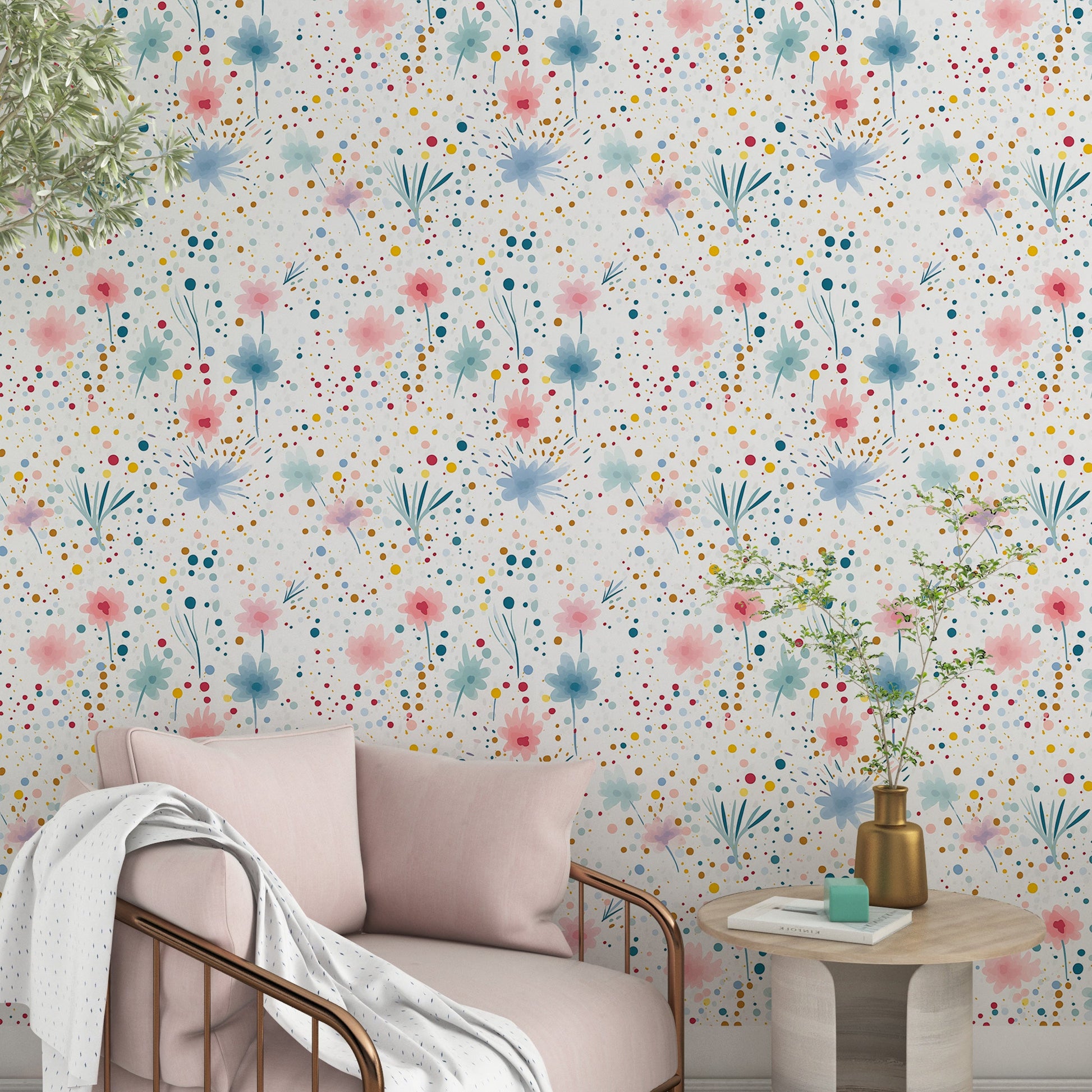 Botanical Garden Peel and Stick Wallpaper