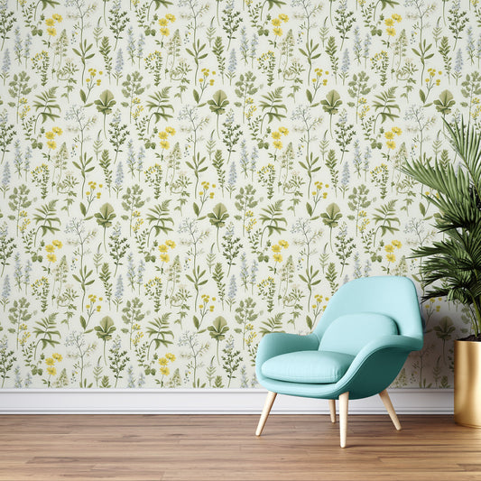 Self-Adhesive Botanical Wall Art for Effortless and Quick Application
