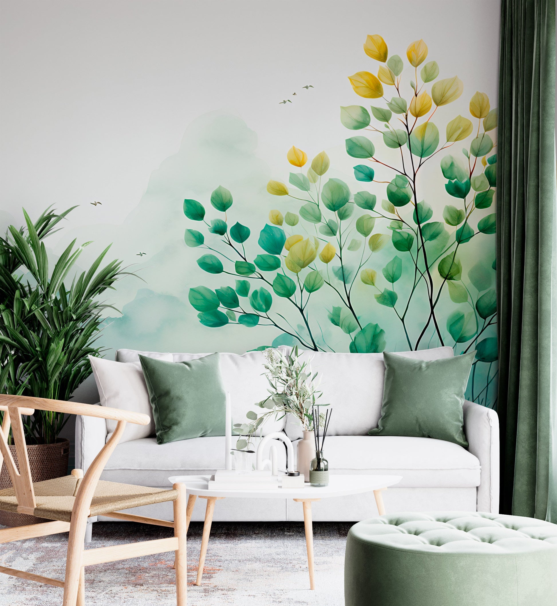 Tranquil Tree Branch Wall Art