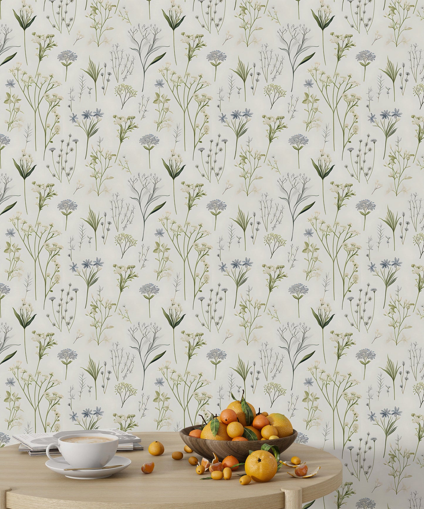Meadow Floral Wallpaper