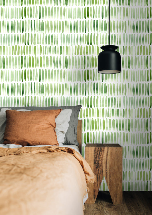 Moody Temporary Peel and Stick Brushstroke Mural