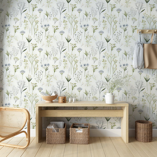 Meadow Floral Wallpaper