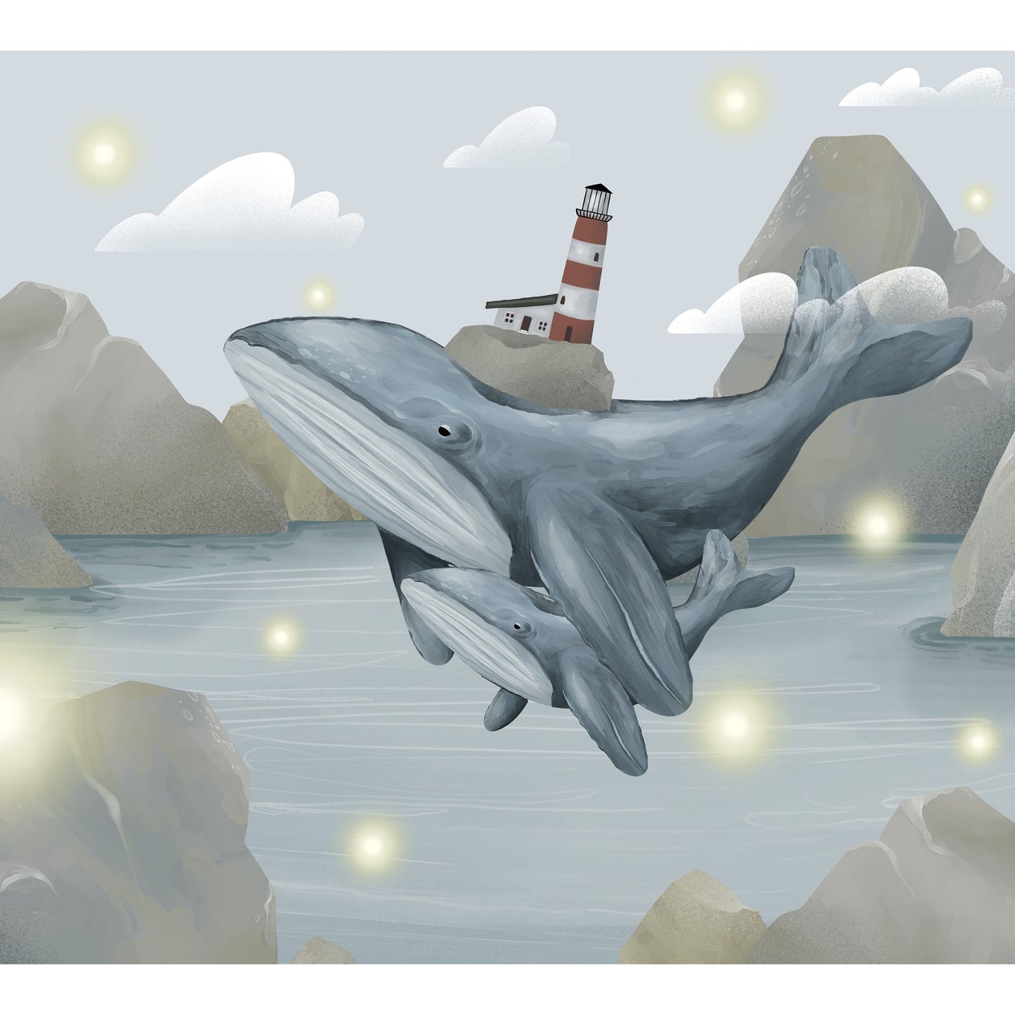 Magical Lighthouse Mural