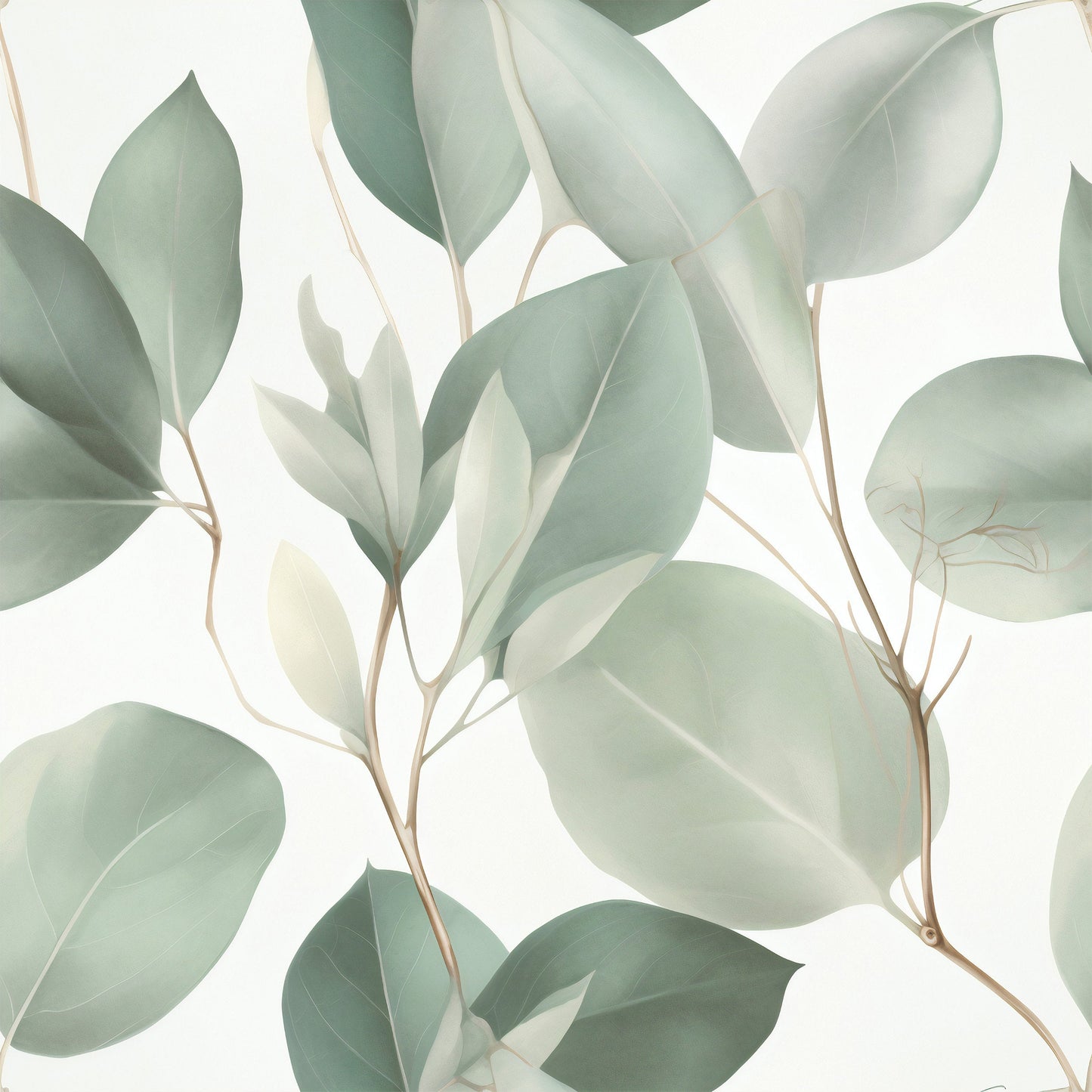 Green Eucalyptus Wallpaper