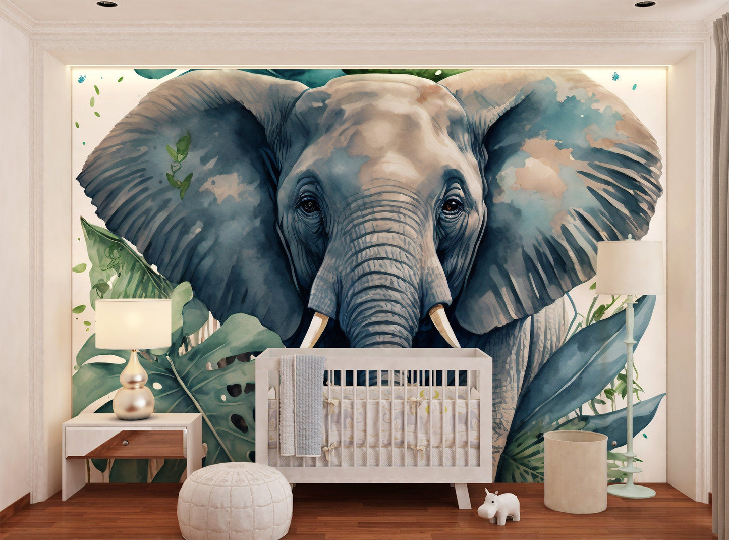 Jungle Elephant Wall Mural