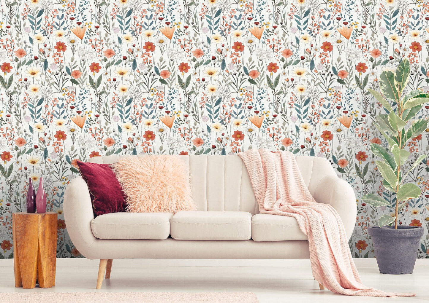 Wild Flowers Wallpaper