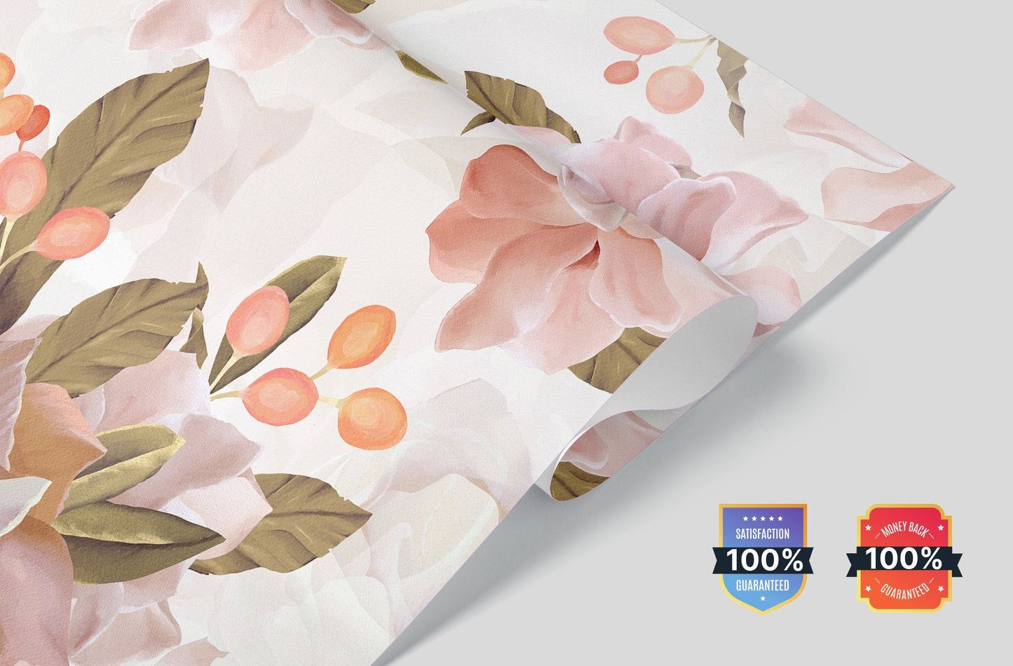 Pink Blossom Mural
