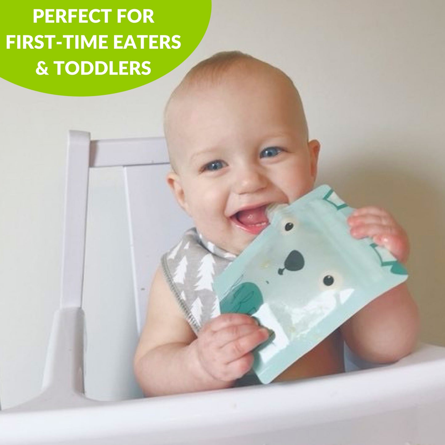 Bolsas de comida reutilizables Squeeze Meals® - Country