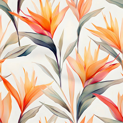 Handcrafted Tropical Strelitzia Wall Art