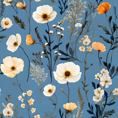 Handcrafted Wild Flowers Botanical Wall Decor