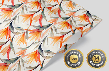 Exotic Floral Wallpaper Mural