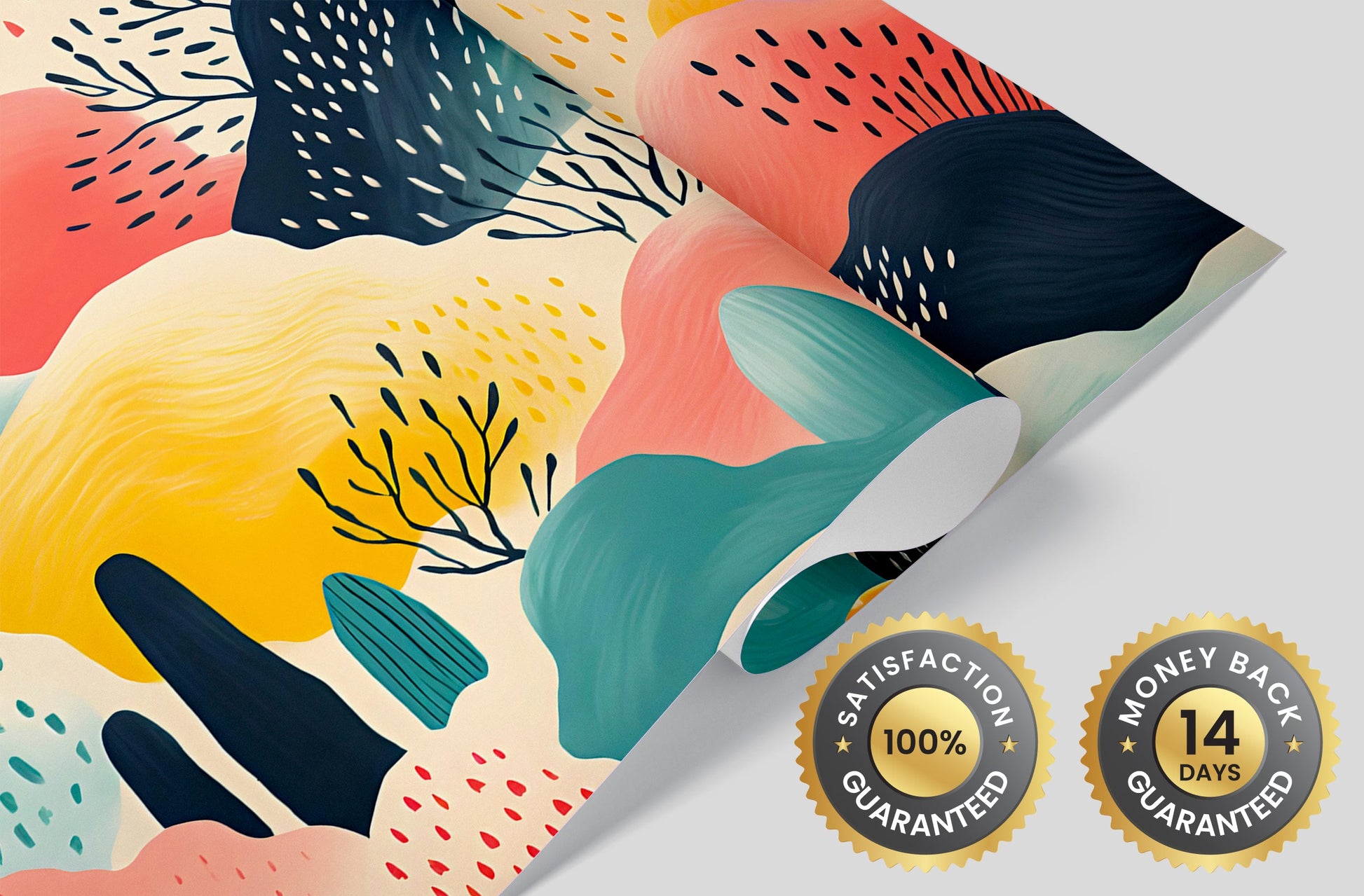 Contemporary Multicolored Mural Art