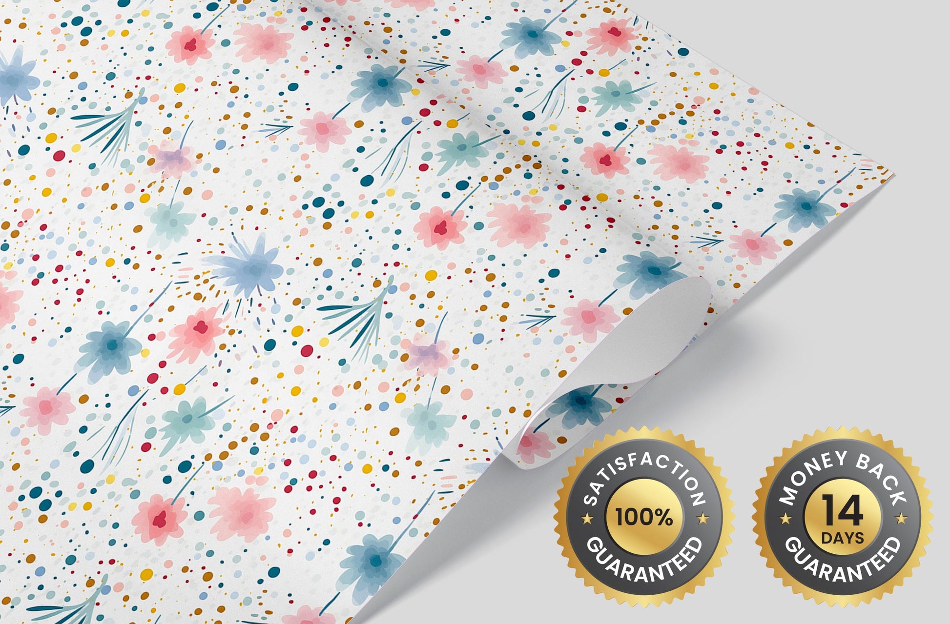 Nature-Inspired Watercolor Floral Wall Decor