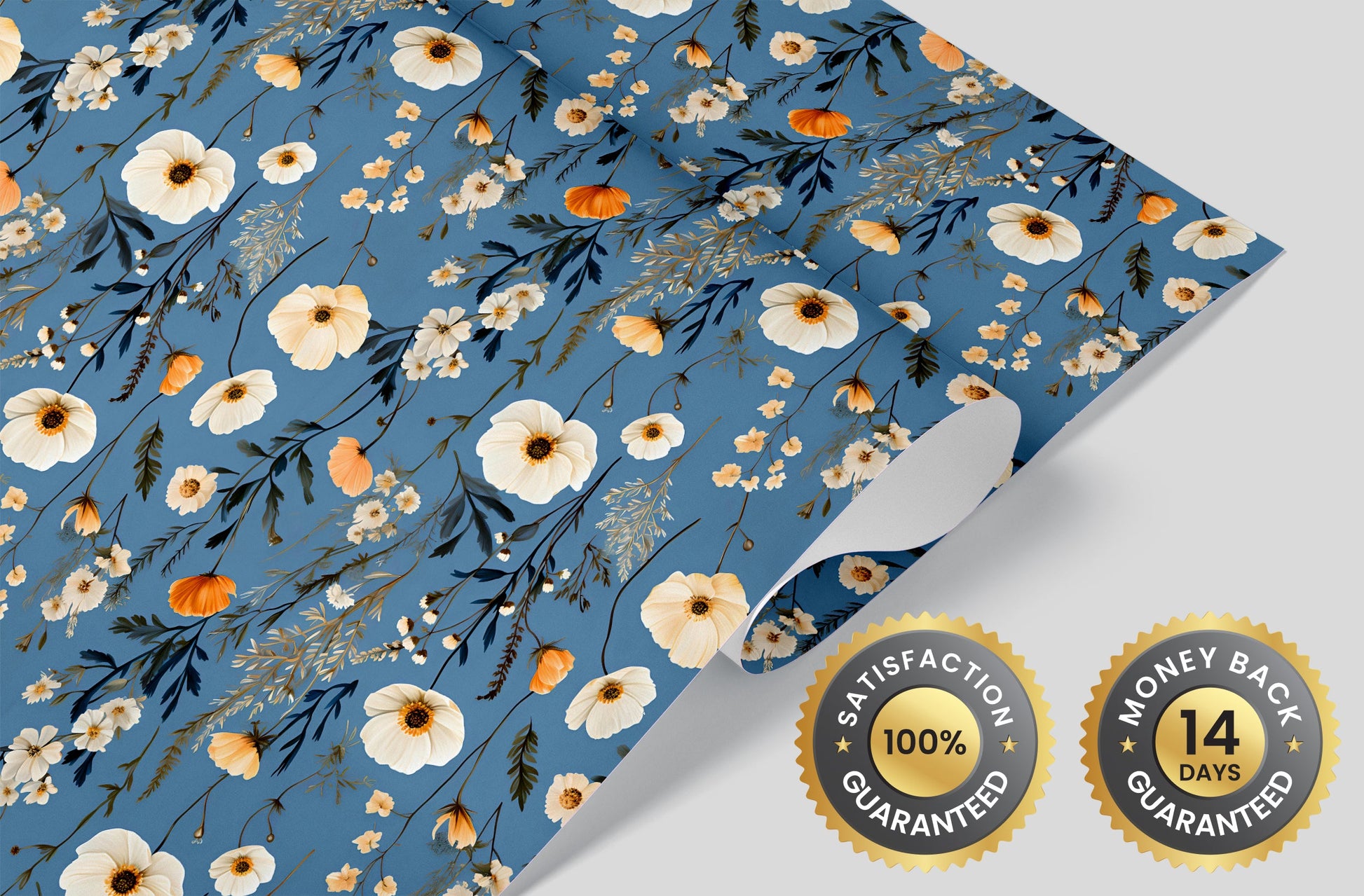 Nature-Inspired Wild Plant Wall Covering