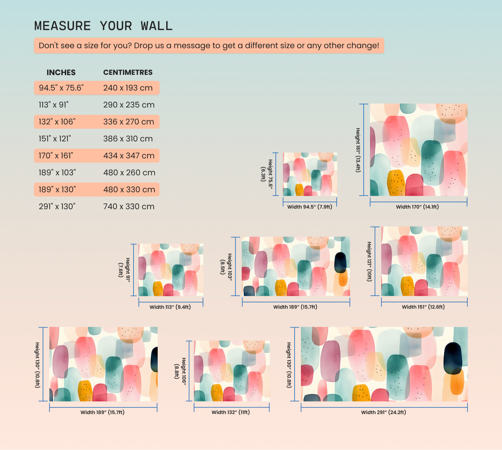 Dynamic Abstract Painting Wallpaper Mural