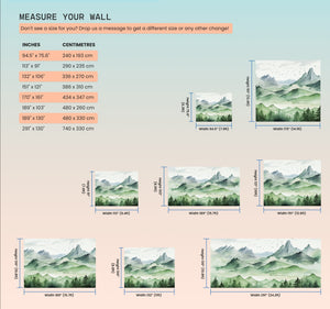 Eco-friendly Mountain Wall Decor