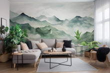 Load image into Gallery viewer, Nursery Mountain Wall Art
