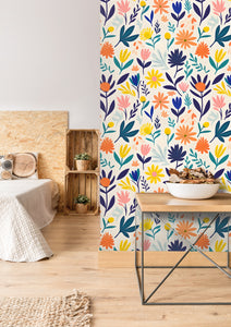 Unique Matisse-inspired Floral Wall Poster