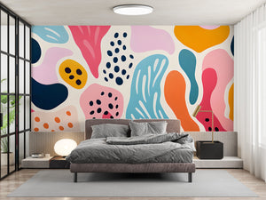 Unique Vibrant Abstract Wall Poster