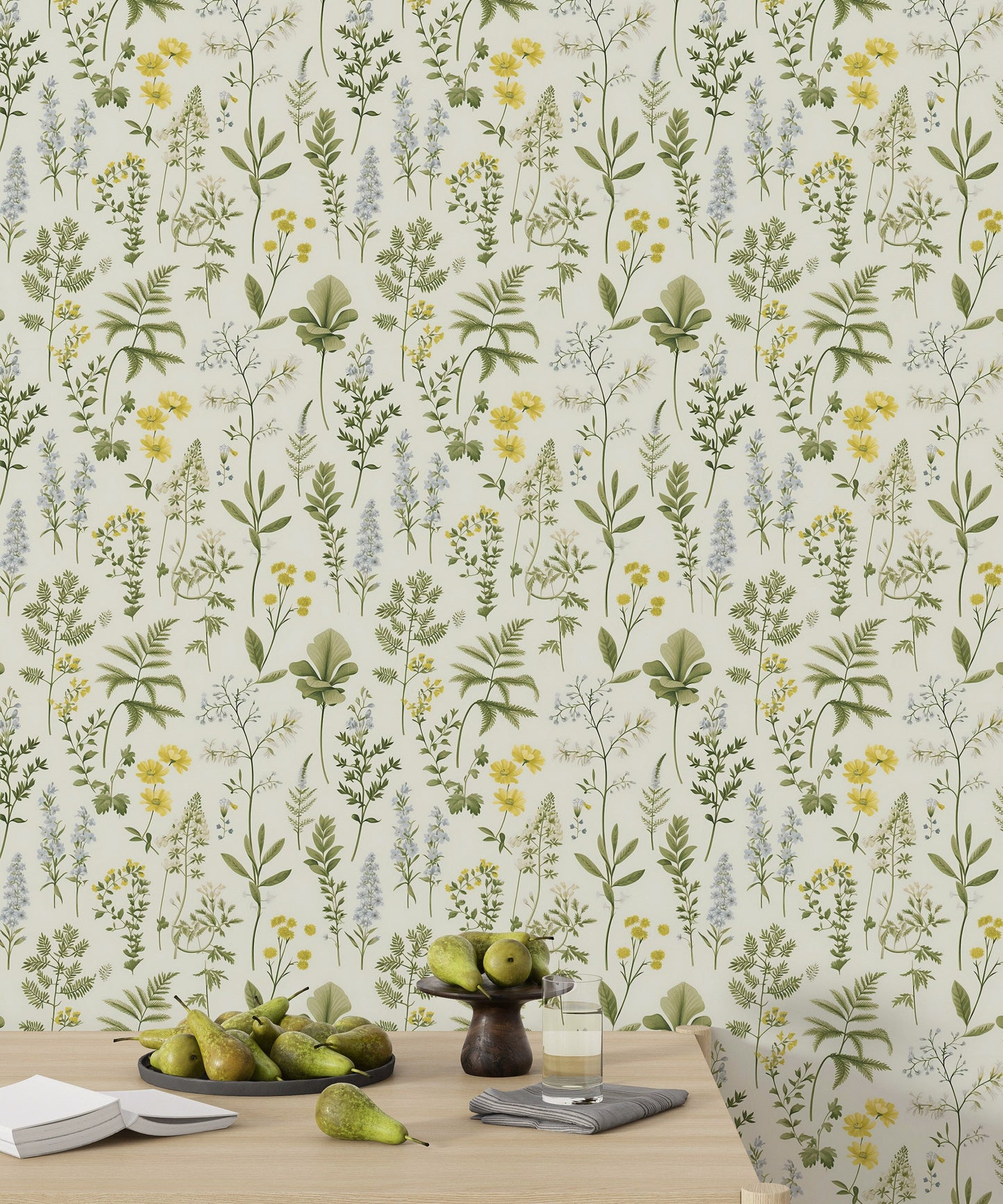 Self-Adhesive Floral Wallpaper Mural for Stylish Interiors