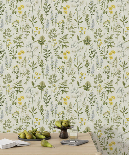 Self-Adhesive Floral Wallpaper Mural for Stylish Interiors