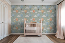 Charger l&#39;image dans la galerie, Removable Air Balloon Wallpaper for Nursery
