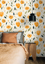 Load image into Gallery viewer, Fresh Floral Pattern Wallpaper
