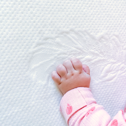 Jacquard Bamboo Crib Mattress Protector 52x28 in (REPACKAGED)