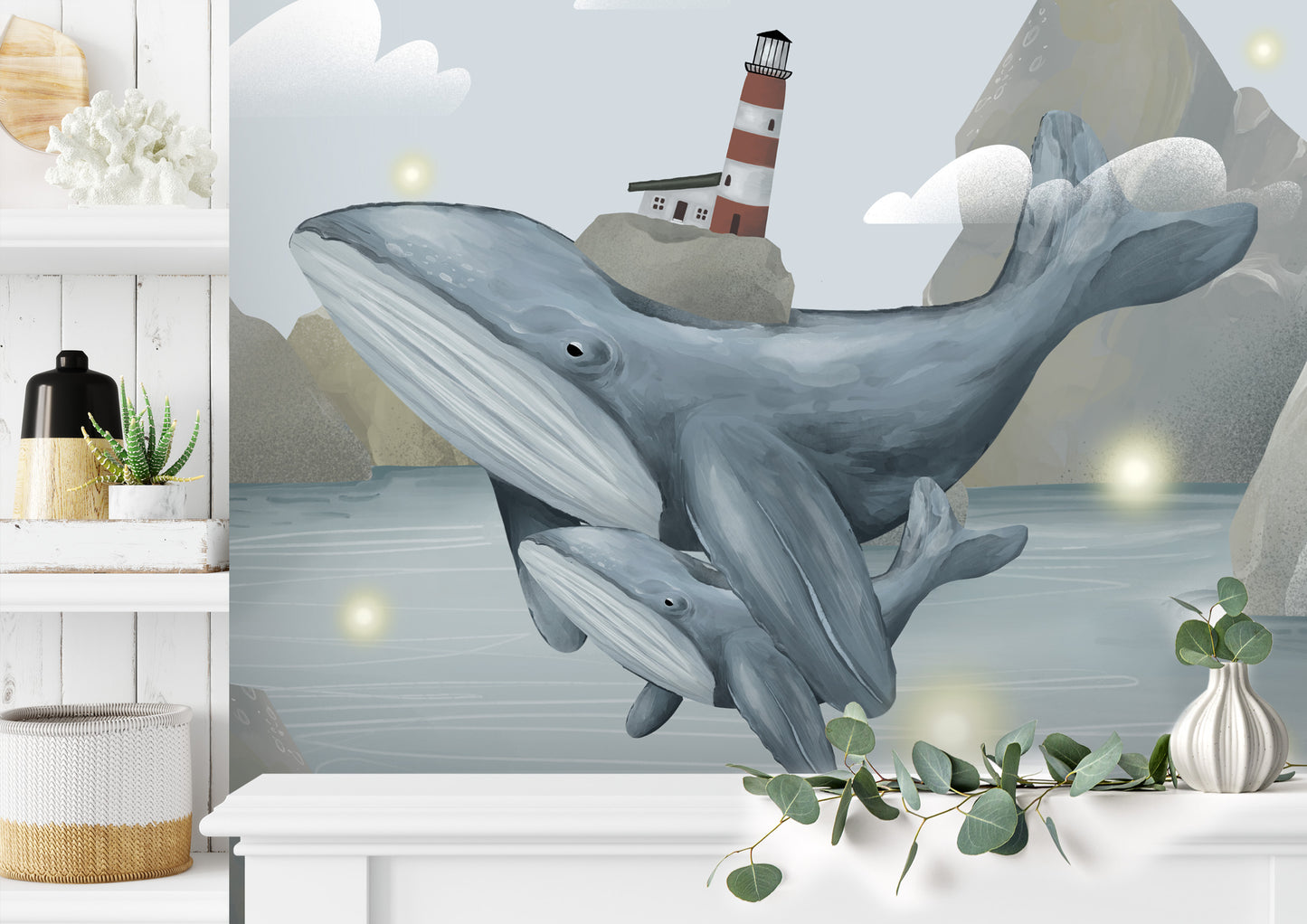 Magical Lighthouse Mural