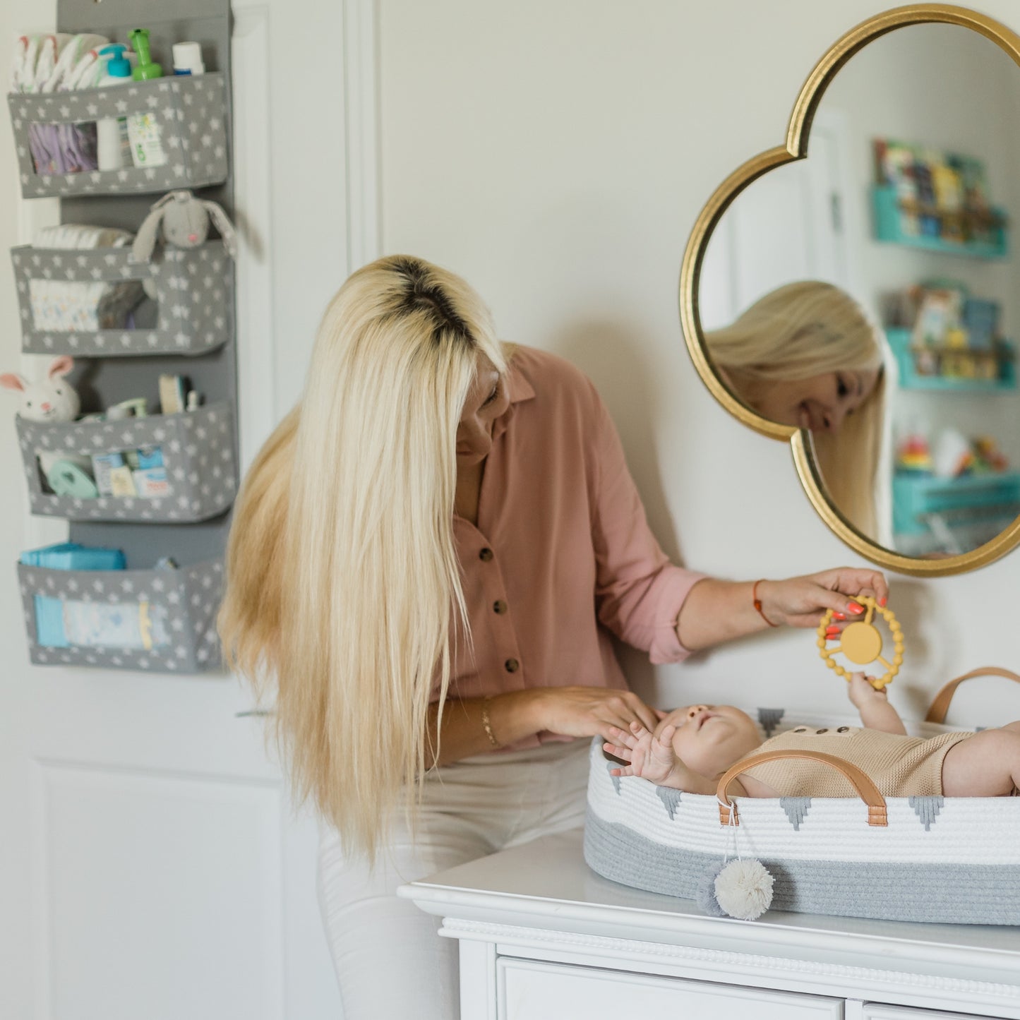 Nursery Over the Door Hanging Organizer