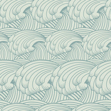 Laden Sie das Bild in den Galerie-Viewer, Ocean Waves Pattern Wallpaper
