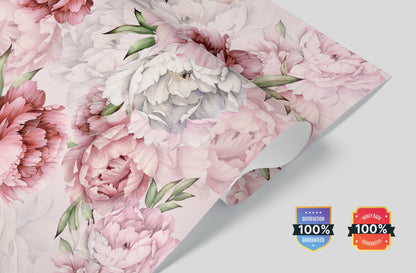 Pinky Peony Mural