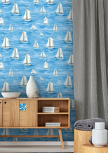 Load image into Gallery viewer, Sail Boat Wallpaper
