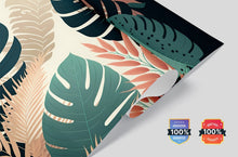 Charger l&#39;image dans la galerie, Tropical Monstera Leaf Mural
