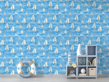 Load image into Gallery viewer, Sail Boat Wallpaper
