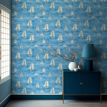 Carica l&#39;immagine nel visualizzatore di Gallery, Sail Boat Wallpaper
