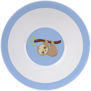 3 Piece Kids Ceramic Dinnerware Set - Sloth