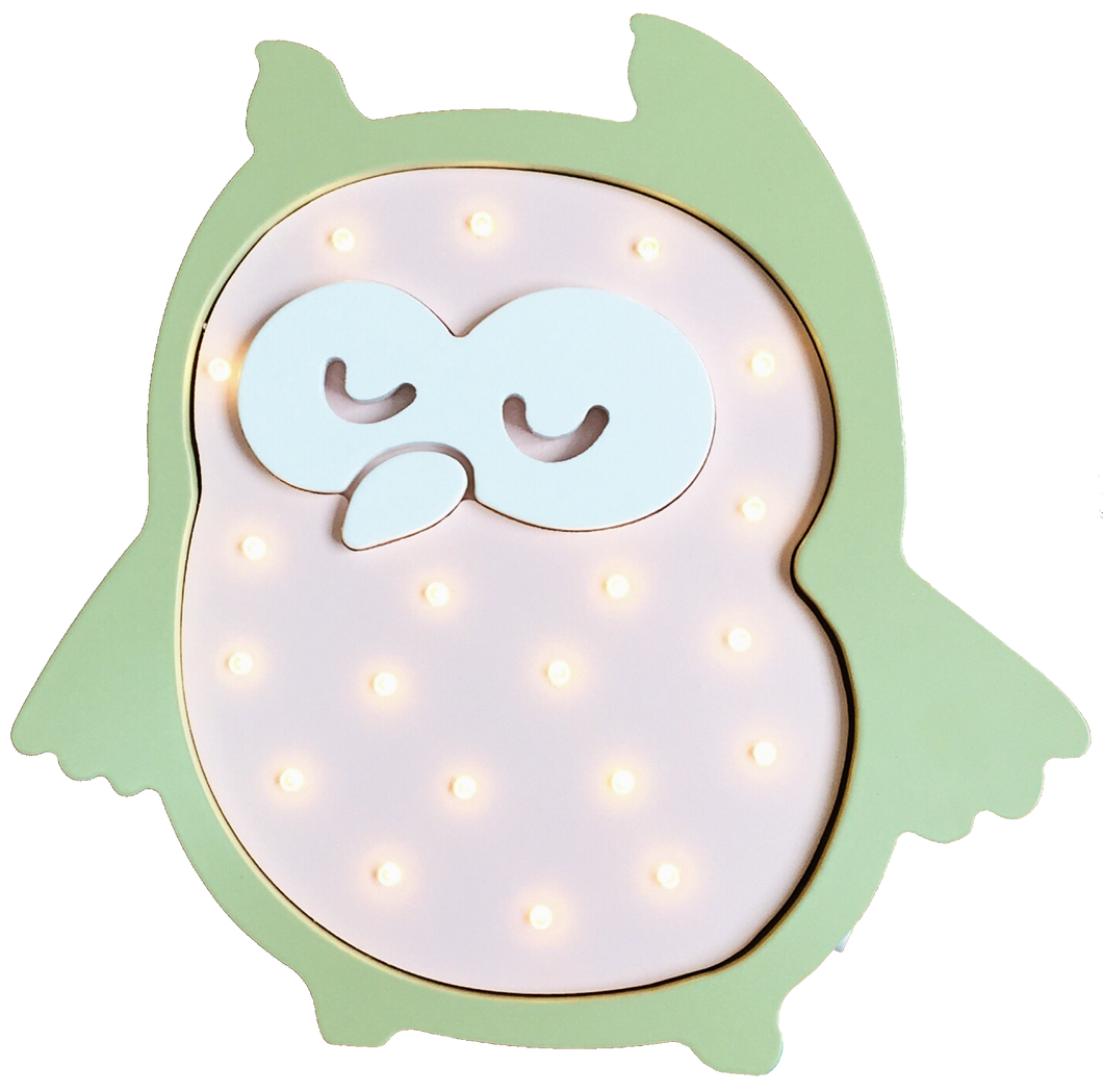 Owl Nursery Decor Night Light