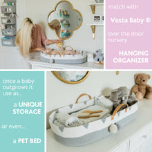 Load image into Gallery viewer, Cotton Rope Baby Changing Basket Set
